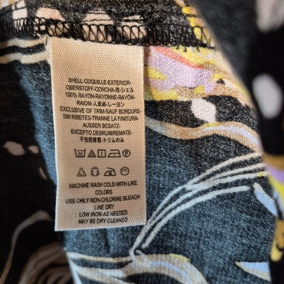 Free People Bella Floral Print Tunic Dress Size Medium - Picture 8 of 8